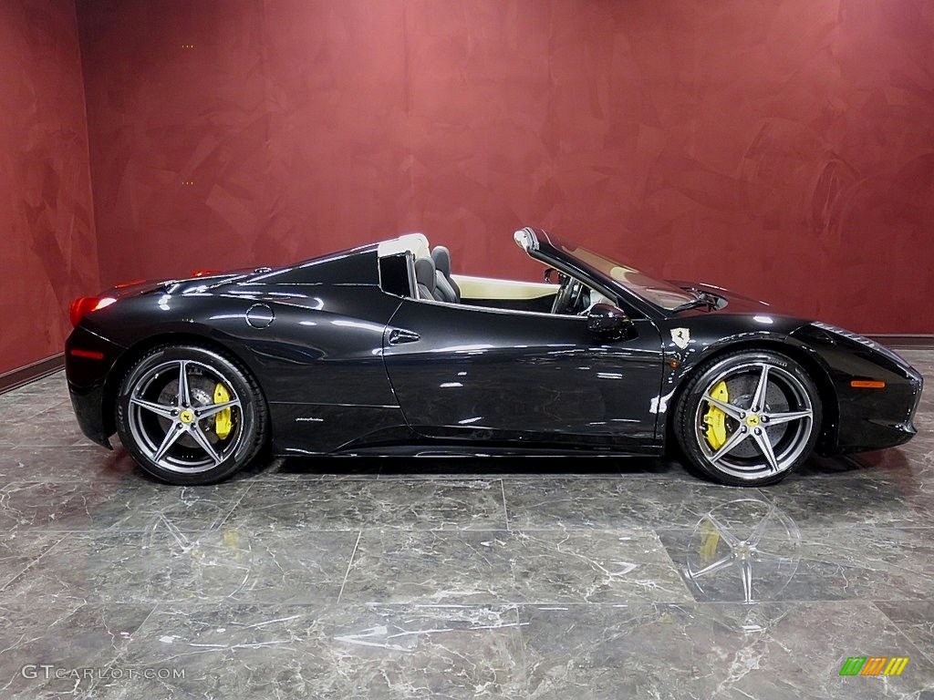 Nero Daytona (Black Metallic) 2014 Ferrari 458 Spider Exterior Photo #136963140
