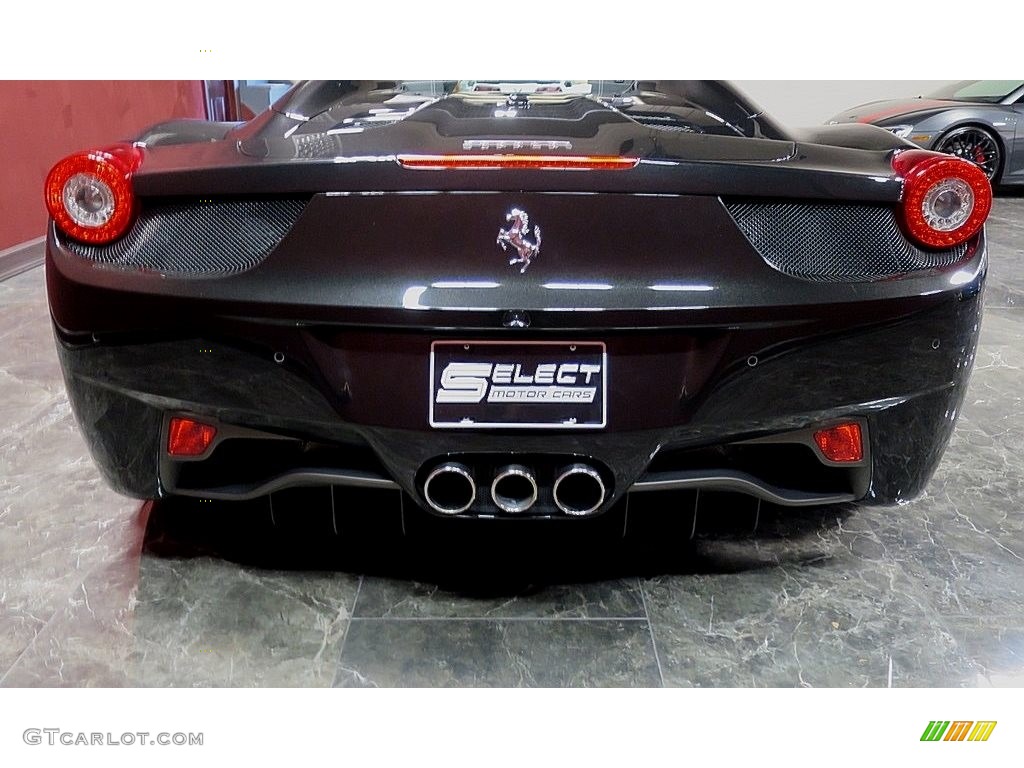 2014 458 Spider - Nero Daytona (Black Metallic) / Nero photo #6