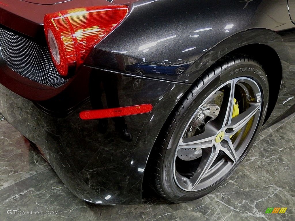 2014 458 Spider - Nero Daytona (Black Metallic) / Nero photo #7