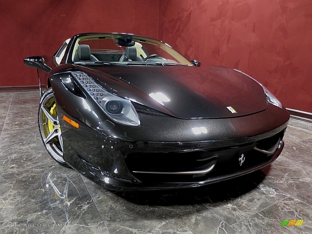 2014 458 Spider - Nero Daytona (Black Metallic) / Nero photo #11