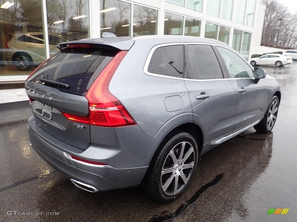 2020 XC60 T5 AWD Inscription - Osmium Grey Metallic / Maroon Brown photo #2