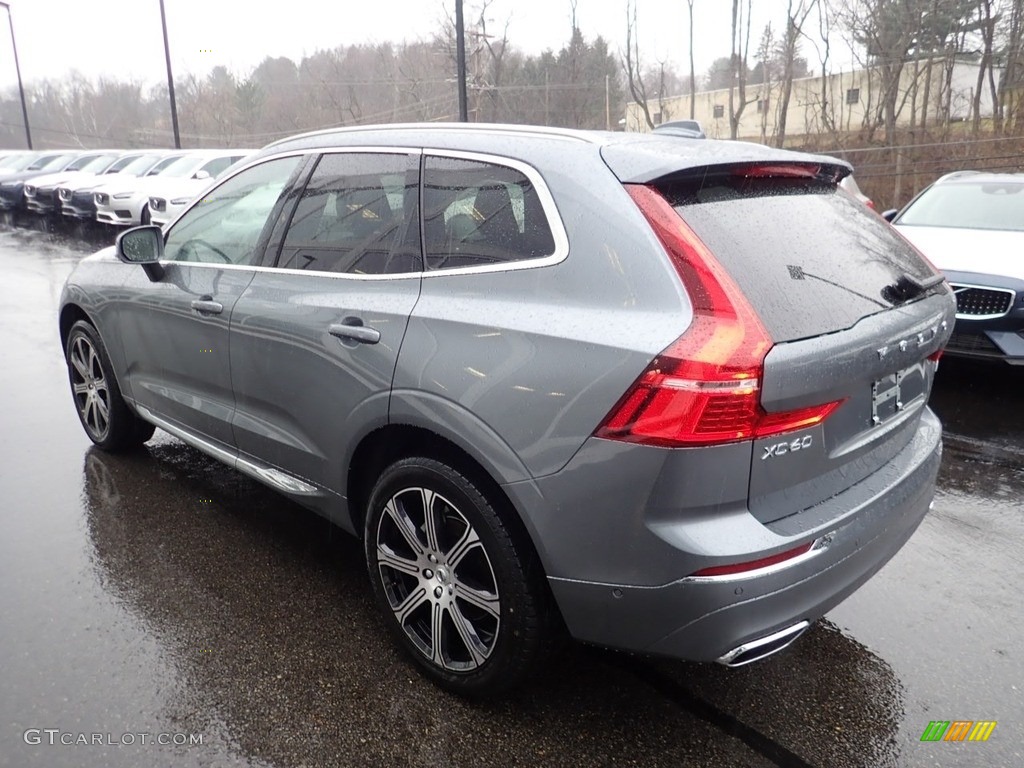 2020 XC60 T5 AWD Inscription - Osmium Grey Metallic / Maroon Brown photo #4