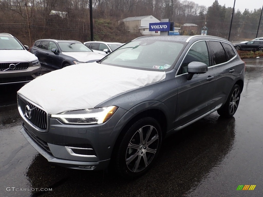 2020 XC60 T5 AWD Inscription - Osmium Grey Metallic / Maroon Brown photo #5