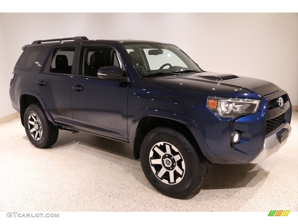 Nautical Blue Metallic 2019 Toyota 4Runner TRD Off-Road 4x4 Exterior Photo #136963713