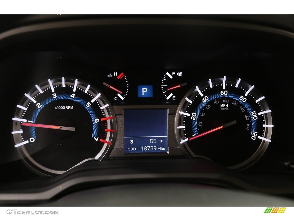 2019 Toyota 4Runner TRD Off-Road 4x4 Gauges Photo #136963866