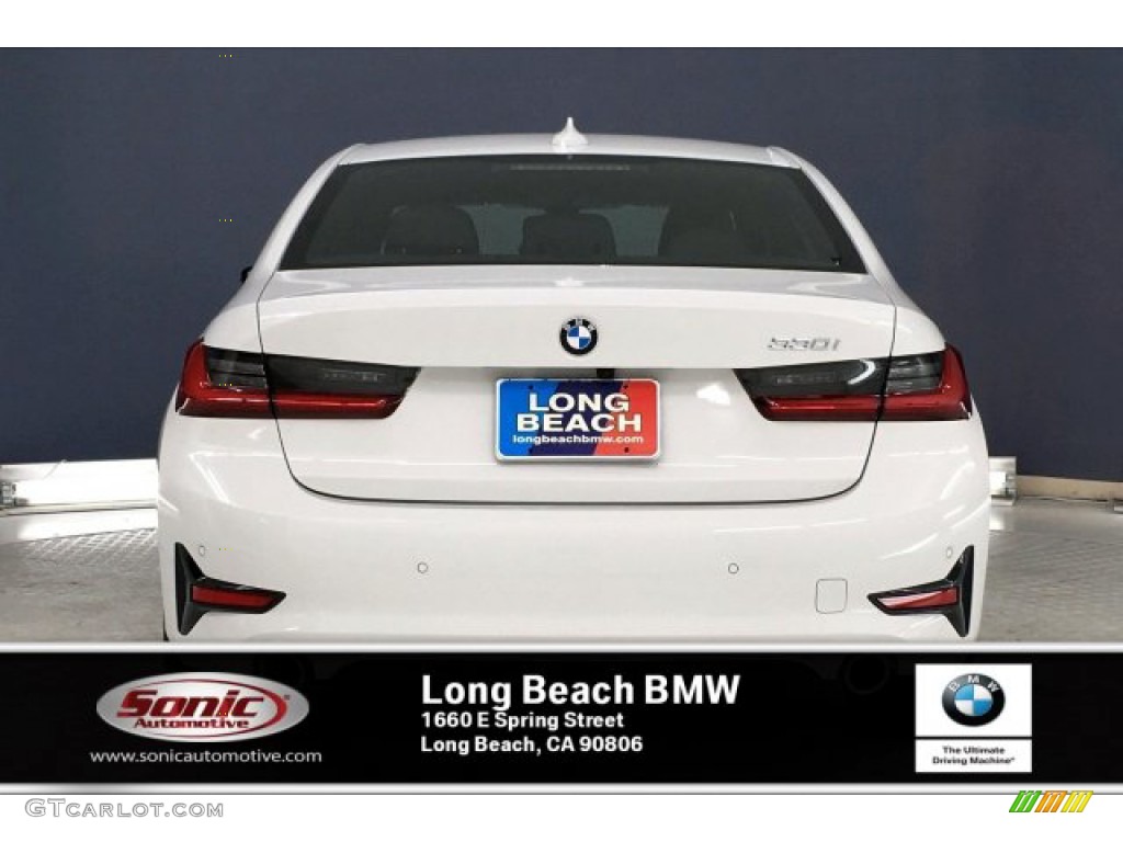 2020 3 Series 330i Sedan - Alpine White / Black photo #3