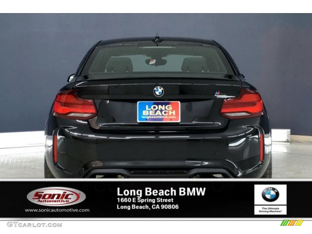 2020 M2 Competition Coupe - Black Sapphire Metallic / Black photo #3