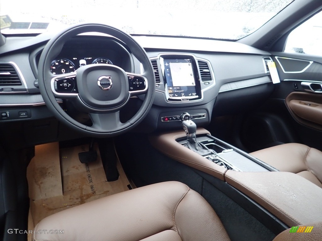 Maroon Interior 2020 Volvo XC90 T6 AWD Momentum Photo #136964622