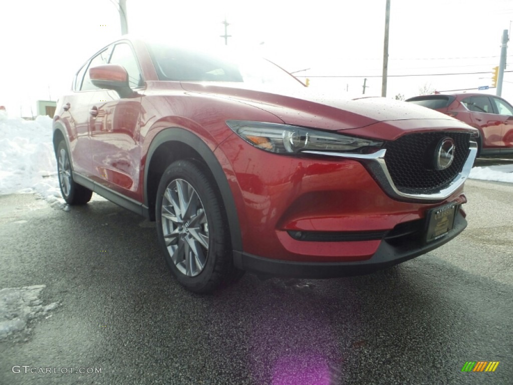 2020 CX-5 Grand Touring AWD - Soul Red Crystal Metallic / Parchment photo #1