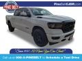 2020 Bright White Ram 1500 Big Horn Night Edition Crew Cab 4x4  photo #1