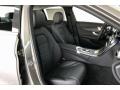 Magma Gray/Black 2020 Mercedes-Benz C 300 Sedan Interior Color