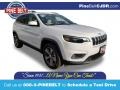 2020 Bright White Jeep Cherokee Limited 4x4  photo #1