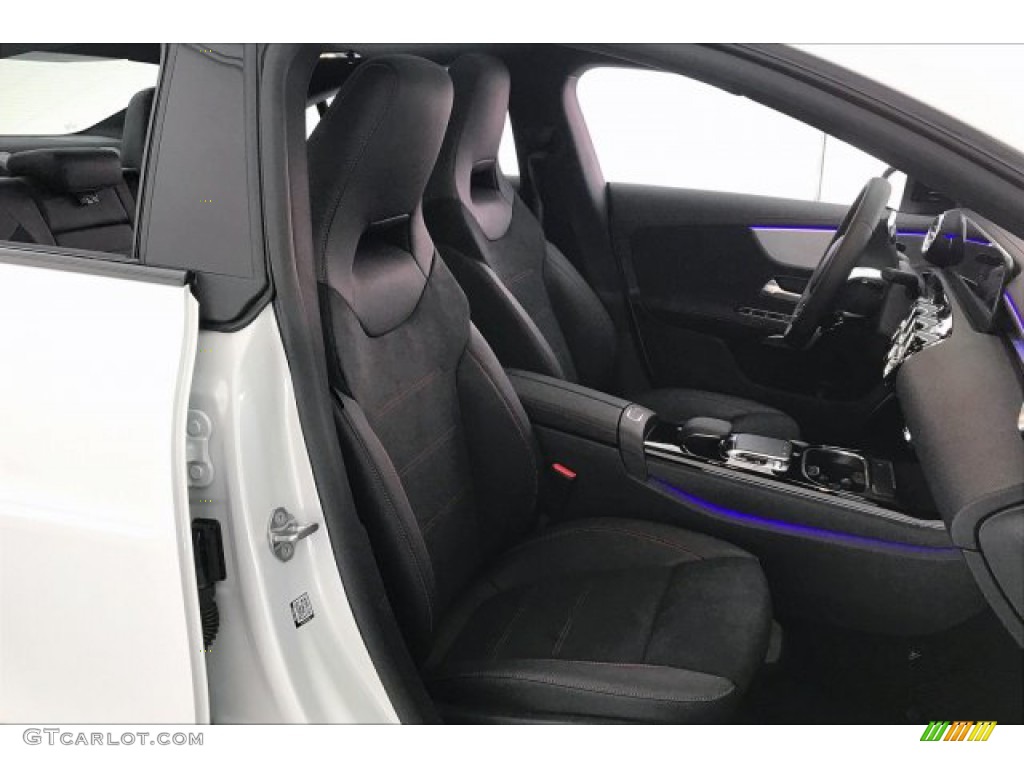 2020 CLA 250 Coupe - Digital White Metallic / Black Dinamica w/Red stitching photo #5