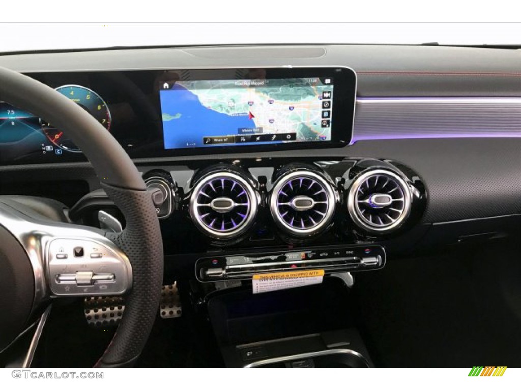 2020 CLA 250 Coupe - Digital White Metallic / Black Dinamica w/Red stitching photo #6