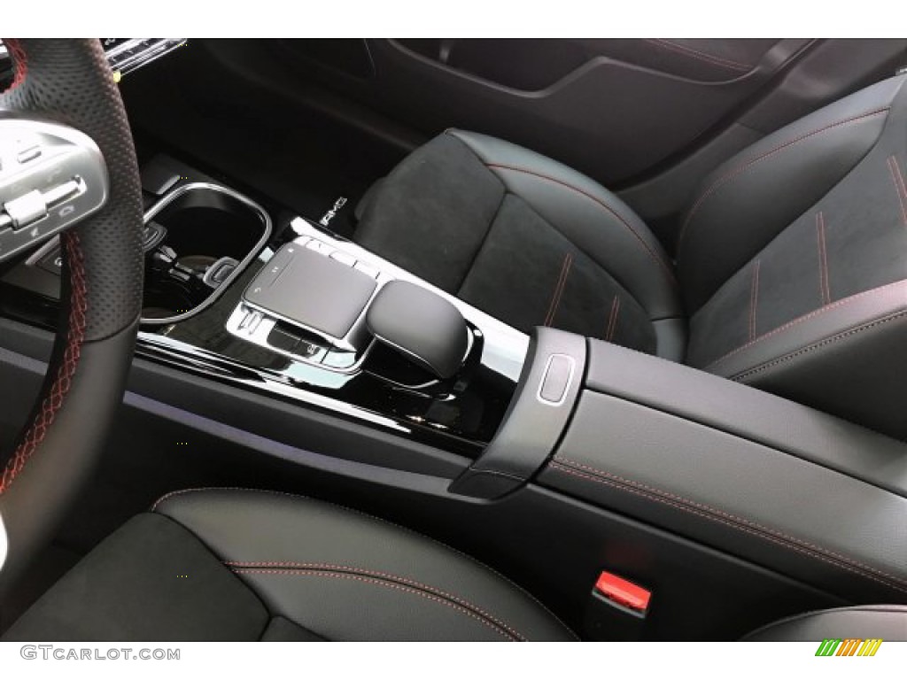 2020 CLA 250 Coupe - Digital White Metallic / Black Dinamica w/Red stitching photo #7