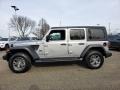 Billet Silver Metallic 2020 Jeep Wrangler Unlimited Sport 4x4 Exterior