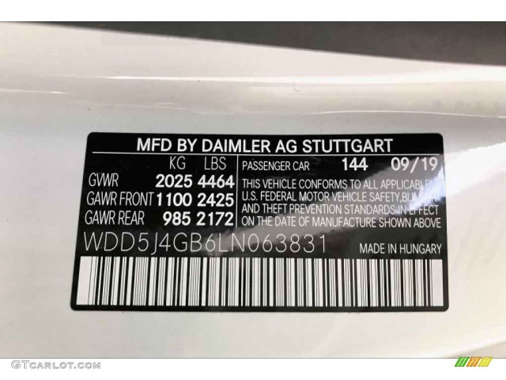 2020 CLA 250 Coupe - Digital White Metallic / Black Dinamica w/Red stitching photo #11