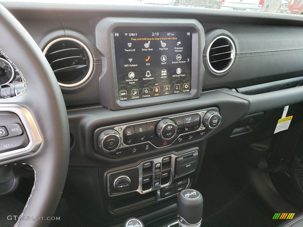 2020 Jeep Wrangler Unlimited Sahara 4x4 Controls Photo #136969050