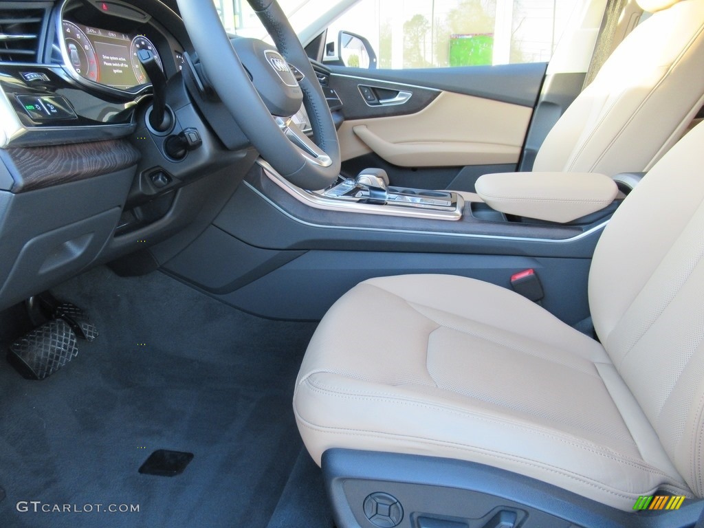 Pando Gray Interior 2019 Audi Q8 55 Prestige quattro Photo #136969935
