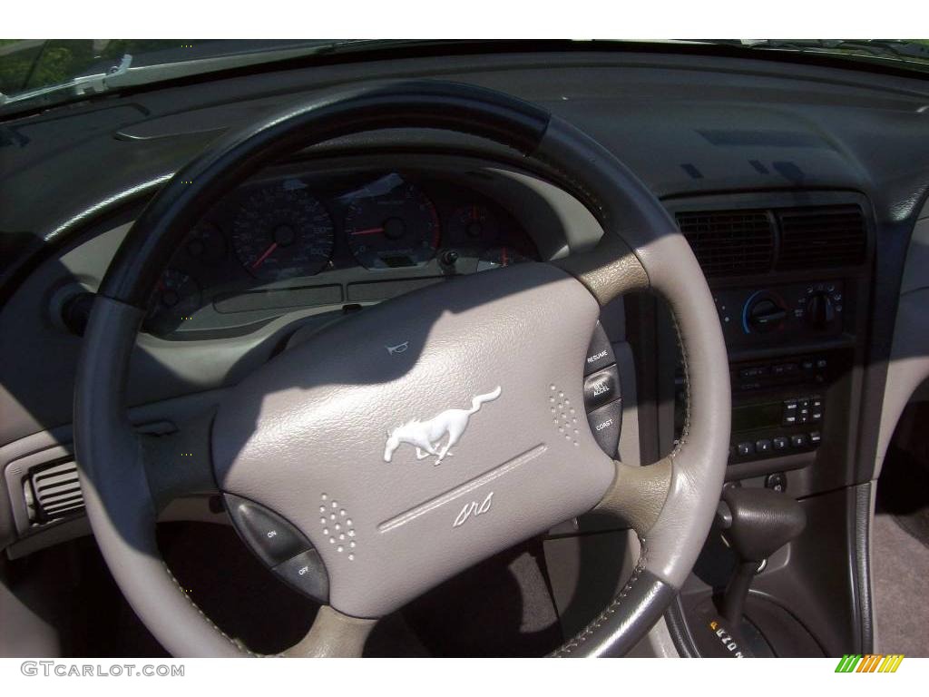 2003 Mustang GT Convertible - Dark Shadow Grey Metallic / Medium Graphite photo #5