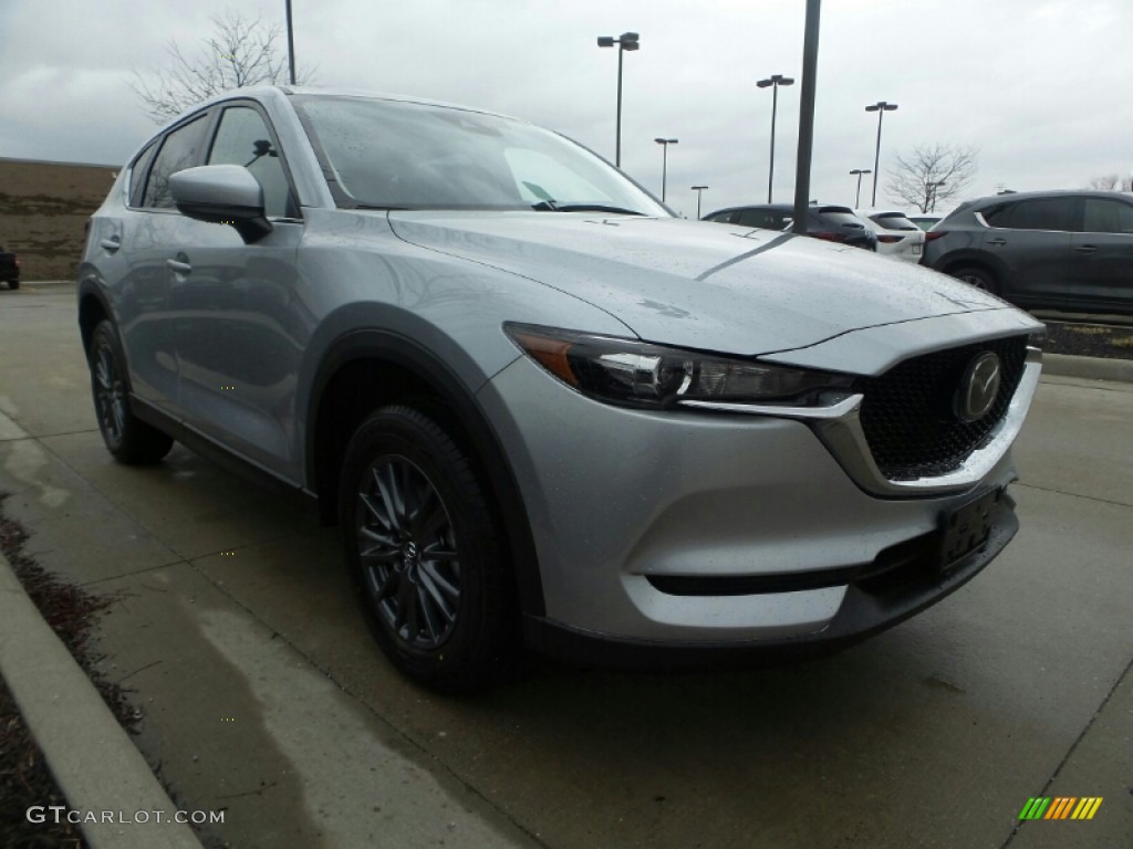 2020 CX-5 Touring AWD - Sonic Silver Metallic / Black photo #1