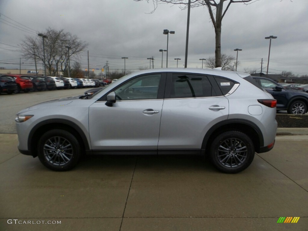 Sonic Silver Metallic 2020 Mazda CX-5 Touring AWD Exterior Photo #136973167