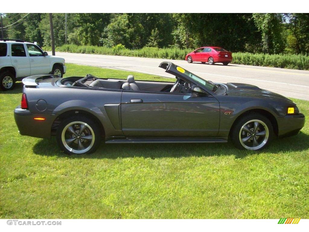 2003 Mustang GT Convertible - Dark Shadow Grey Metallic / Medium Graphite photo #20