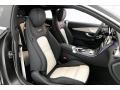 2020 Mercedes-Benz C Platinum White/Pearl Black Interior Front Seat Photo
