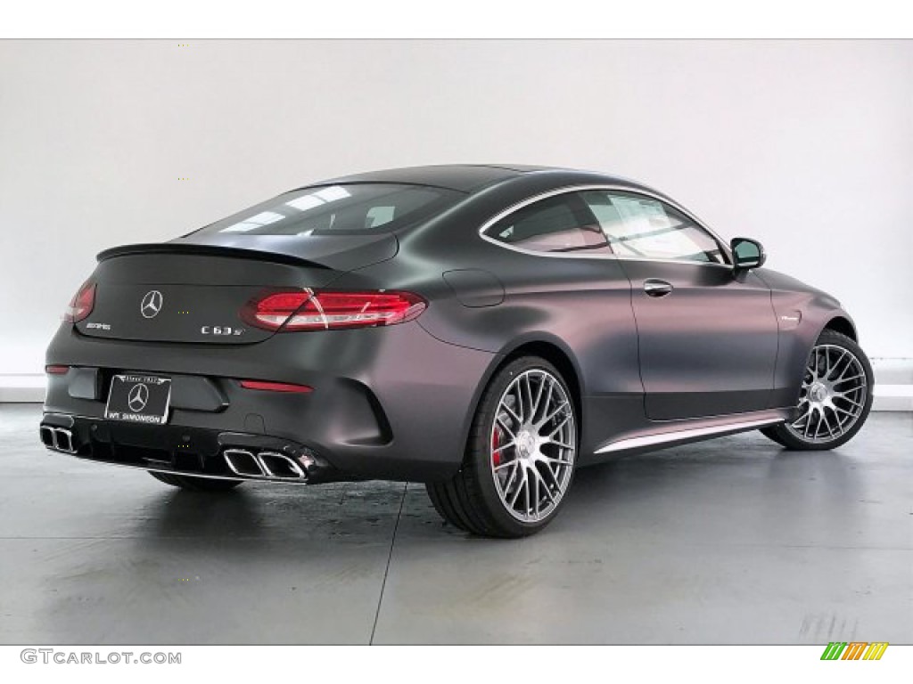 designo Graphite Grey Magno (Matte) 2020 Mercedes-Benz C AMG 63 S Coupe Exterior Photo #136974901
