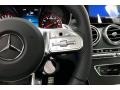 Platinum White/Pearl Black Steering Wheel Photo for 2020 Mercedes-Benz C #136974967