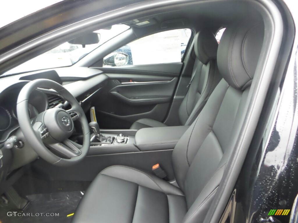 2020 MAZDA3 Hatchback AWD - Jet Black Mica / Black photo #8