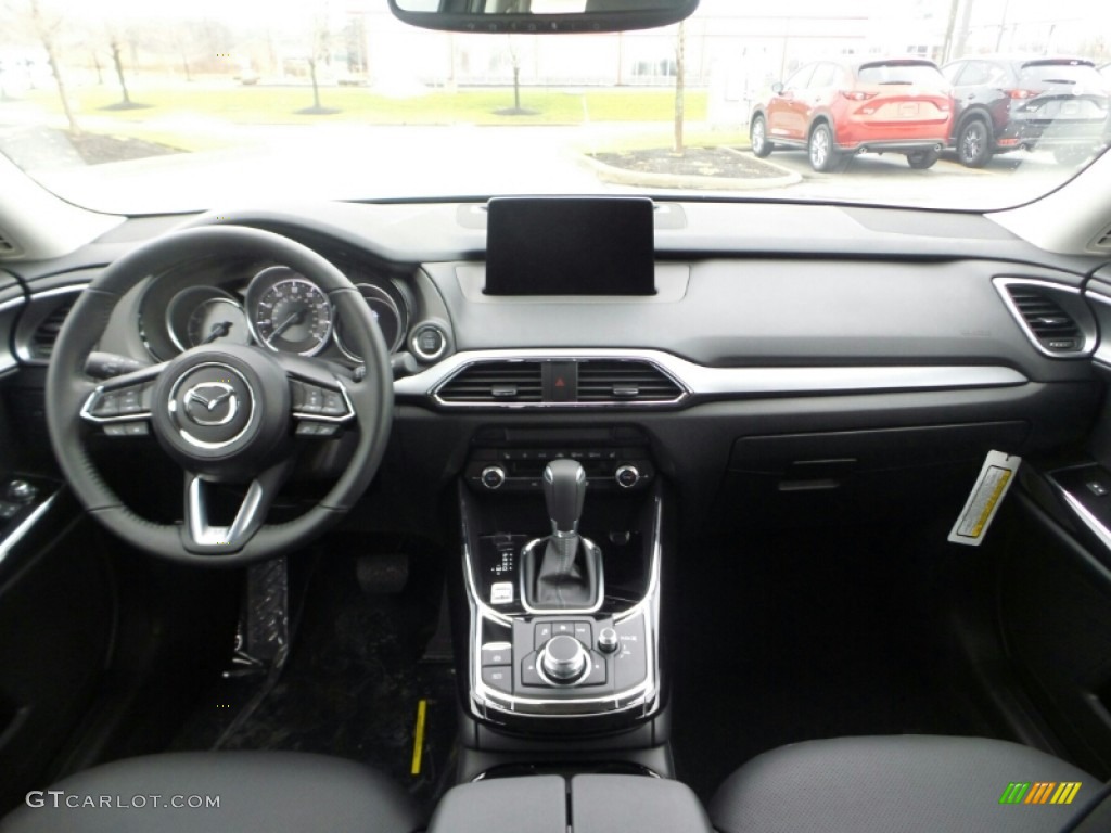 2020 Mazda CX-9 Touring AWD Black Dashboard Photo #136977163