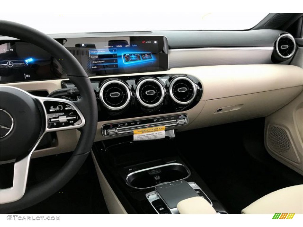 2020 A 220 Sedan - Digital White Metallic / Macchiato Beige photo #6