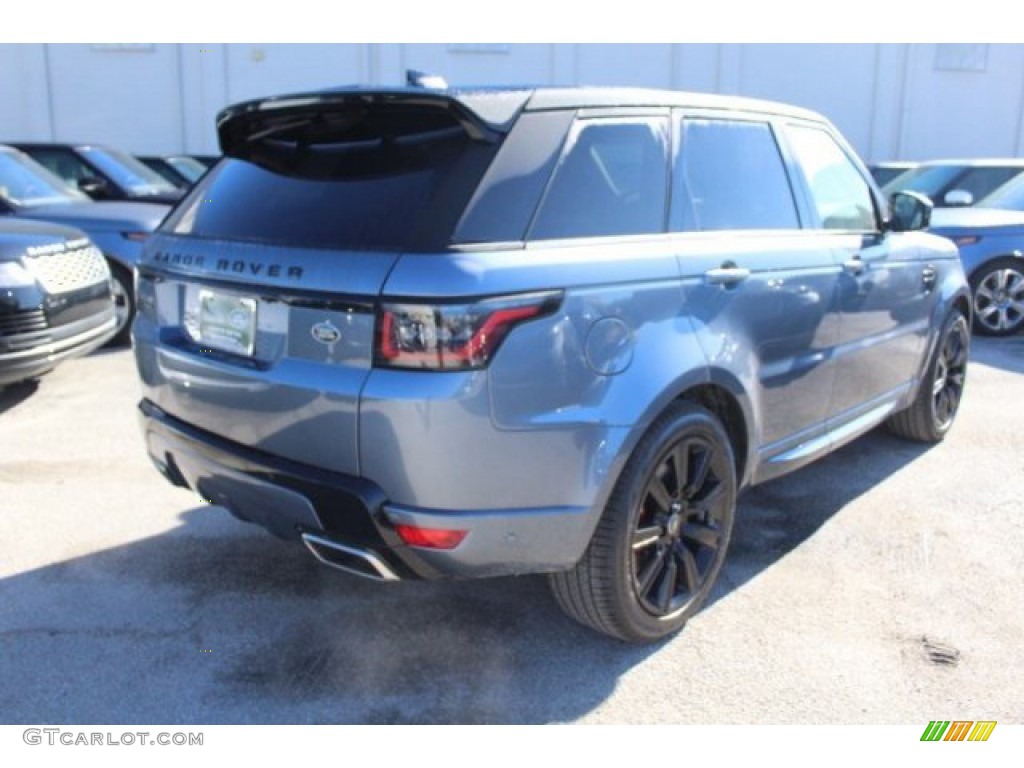 2020 Range Rover Sport HSE Dynamic - Byron Blue / Eclipse/Ebony photo #2