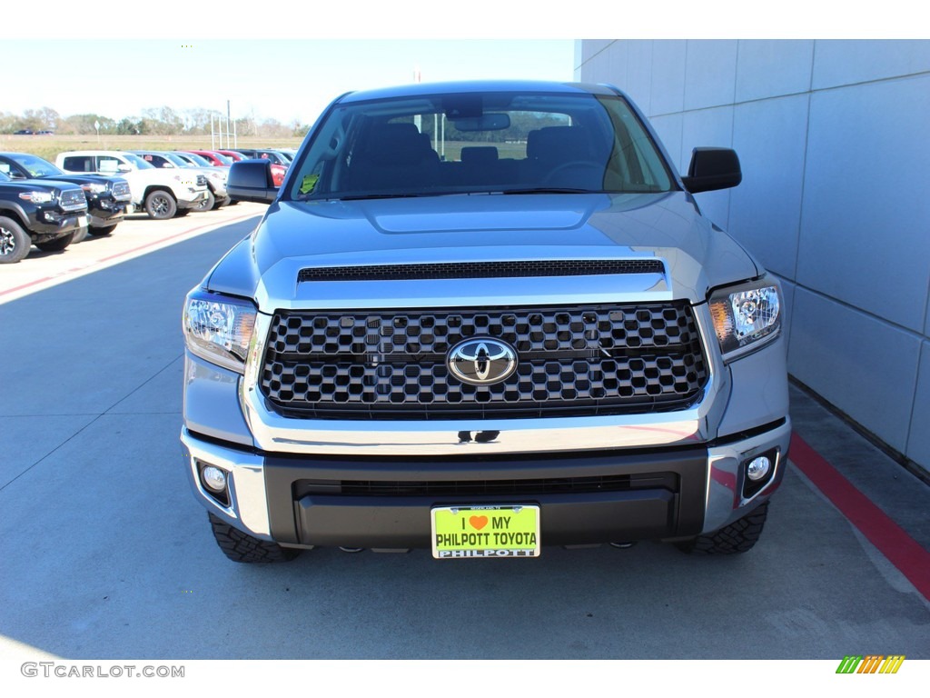 2020 Tundra TSS Off Road CrewMax 4x4 - Cement / Black photo #3