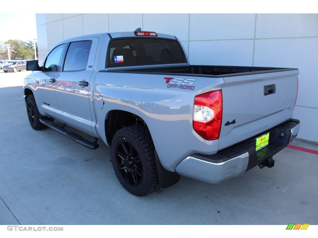 2020 Tundra TSS Off Road CrewMax 4x4 - Cement / Black photo #6