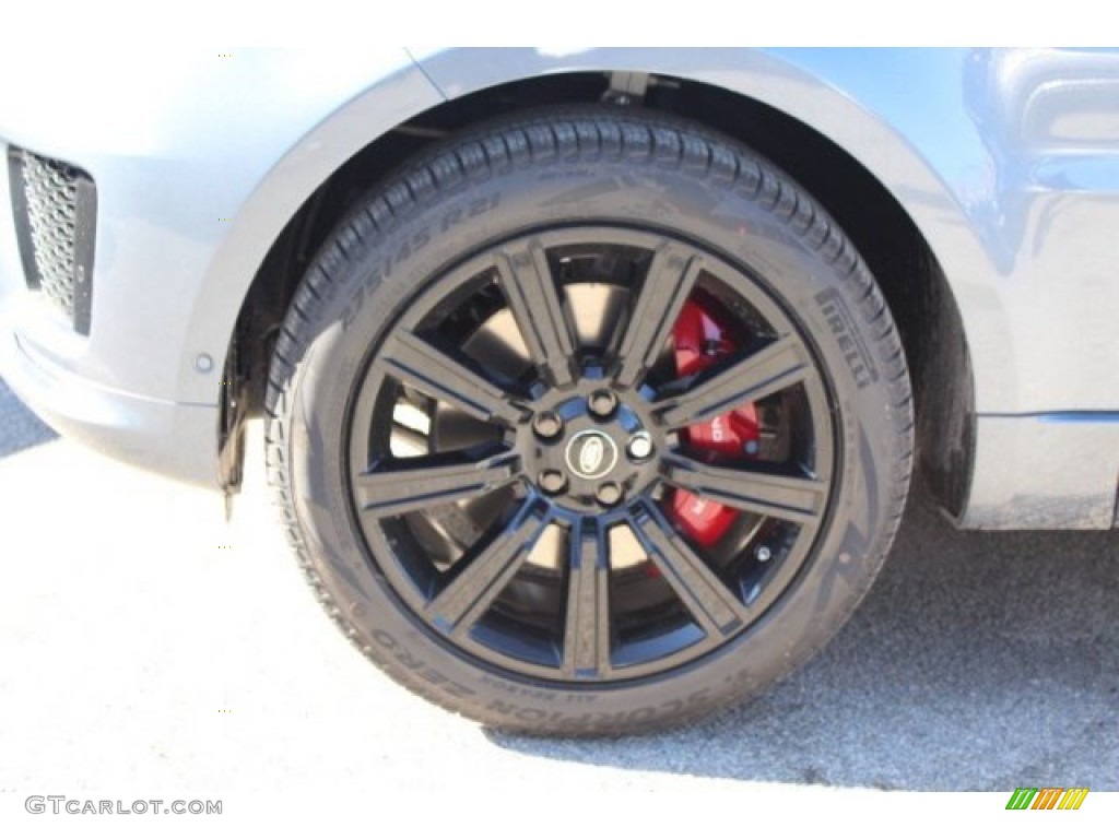 2020 Range Rover Sport HSE Dynamic - Byron Blue / Eclipse/Ebony photo #9
