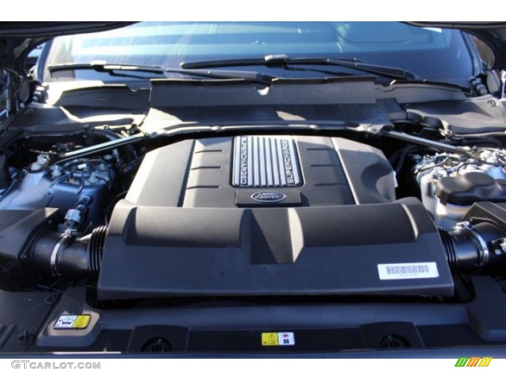 2020 Land Rover Range Rover Sport HSE Dynamic Engine Photos