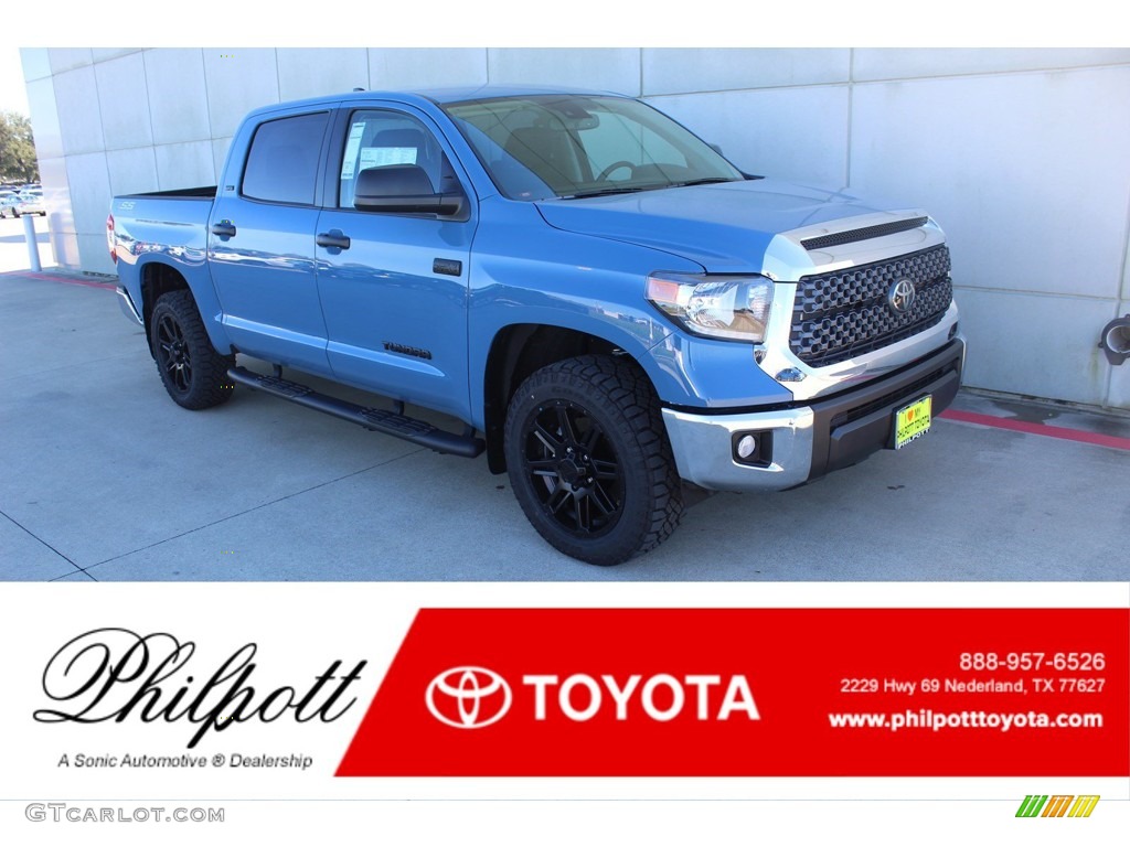 Cavalry Blue Toyota Tundra