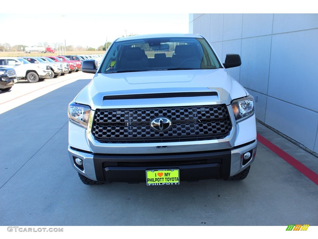 2020 Tundra TSS Off Road CrewMax - Super White / Black photo #3