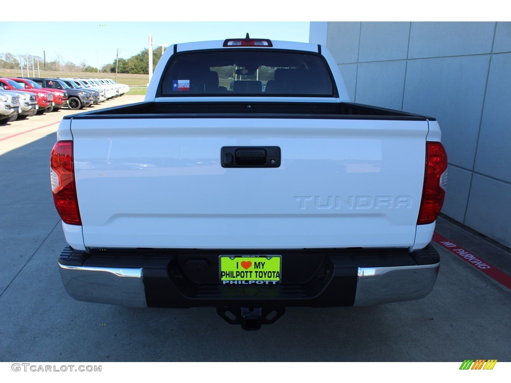 2020 Tundra TSS Off Road CrewMax - Super White / Black photo #7