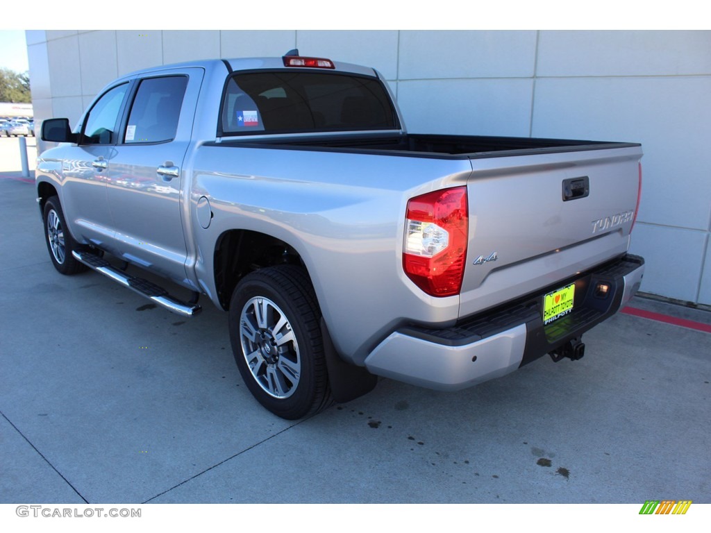 2020 Tundra Platinum CrewMax 4x4 - Silver Sky Metallic / Black photo #6