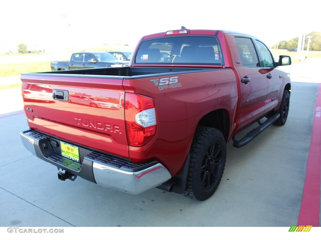 2020 Tundra TSS Off Road CrewMax 4x4 - Barcelona Red Metallic / Graphite photo #8