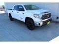 2020 Super White Toyota Tundra TSS Off Road CrewMax 4x4  photo #2