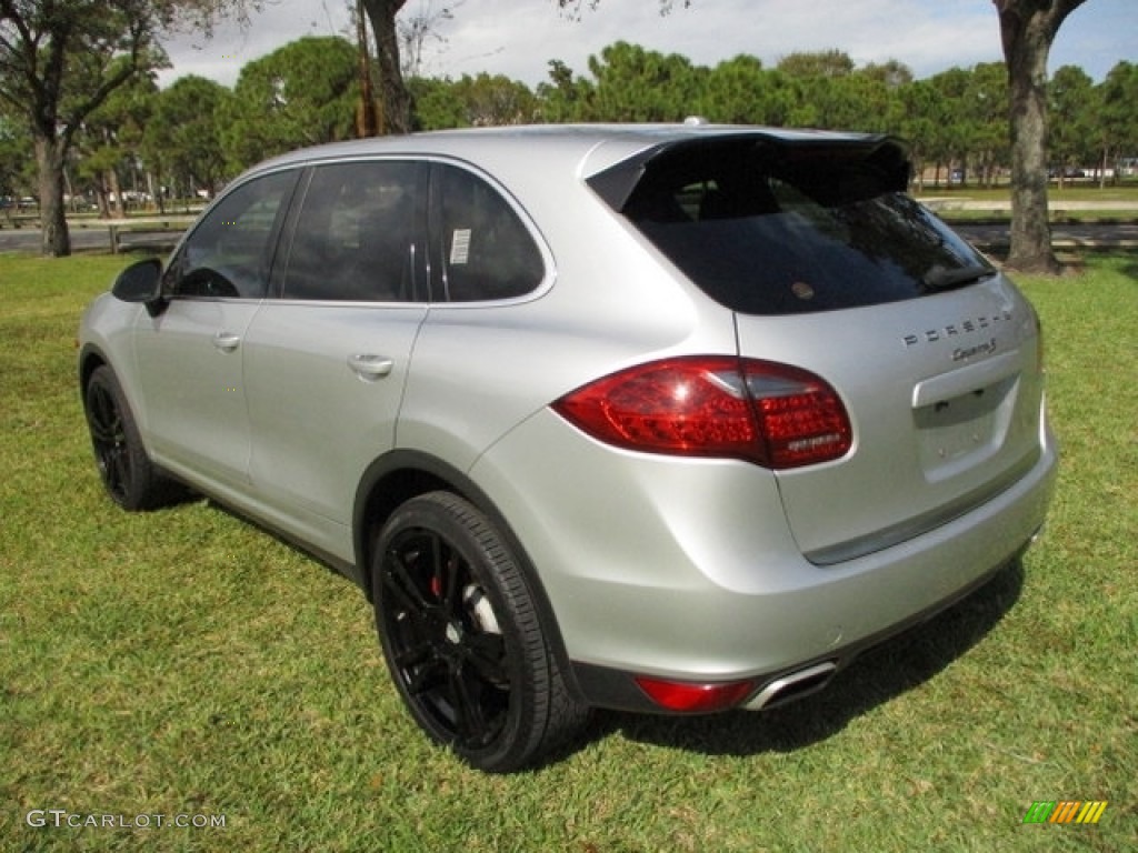 2011 Cayenne S - Classic Silver Metallic / Black photo #5