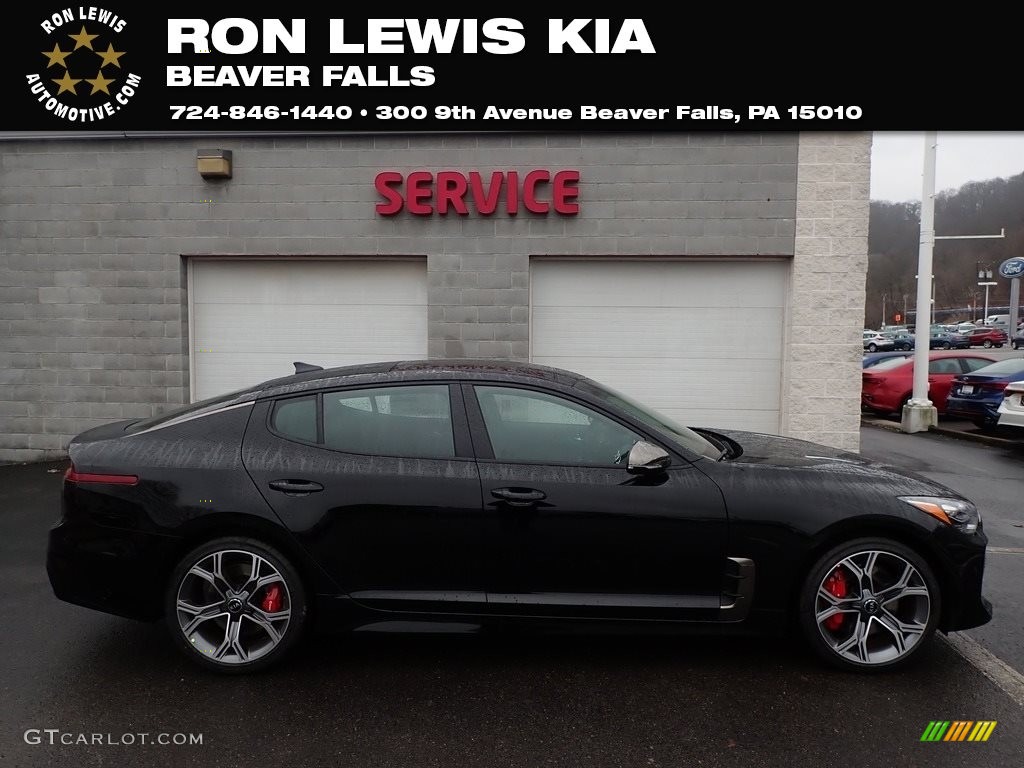 2020 Stinger GT1 AWD - Aurora Black / Black photo #1