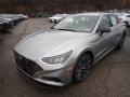 2020 Shimmering Silver Pearl Hyundai Sonata SEL Plus  photo #5