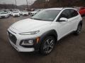 2020 Chalk White Hyundai Kona Ultimate AWD  photo #5