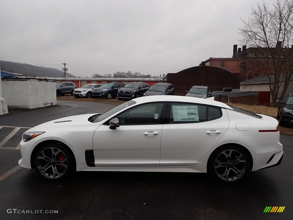 Snow White Pearl 2020 Kia Stinger GT AWD Exterior Photo #136981168