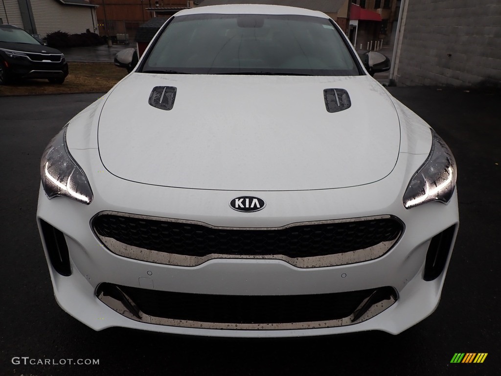 Snow White Pearl 2020 Kia Stinger GT AWD Exterior Photo #136981225